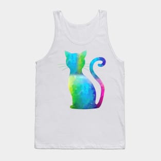 Colorful Cat Tank Top